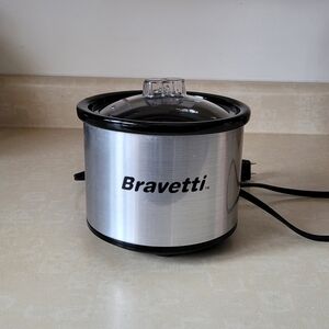 Bravetti Mini Stainless Steel Slow Cooker
